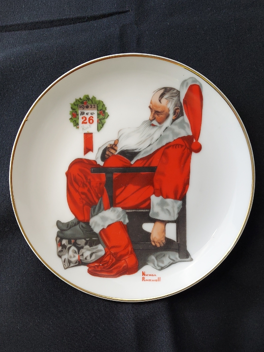 * Norman Rockwell, A Special Edition Collectors Plate, The Day After Christmas